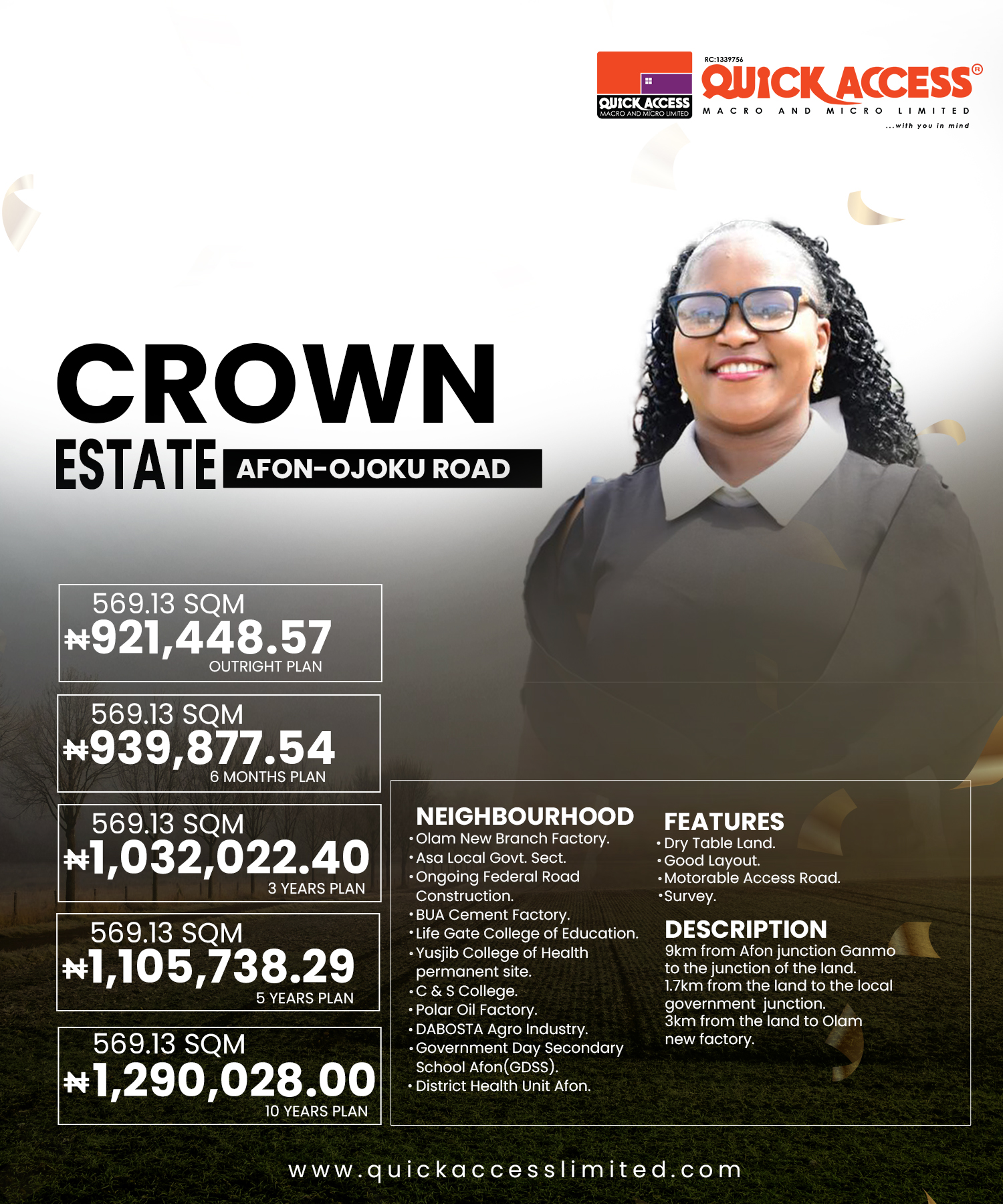 (HOLD) CROWN ESTATE PLOT 45 (569.13 SQM)